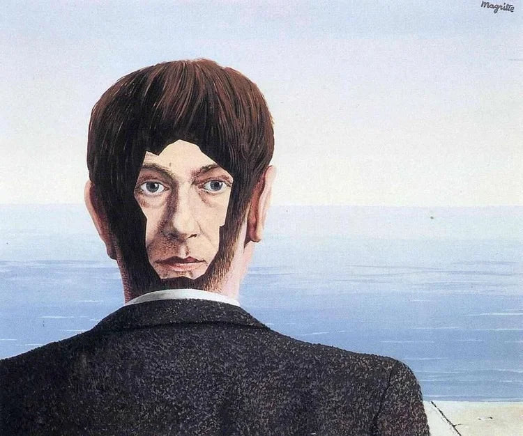 O vidro da casa de René Magritte
